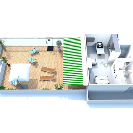 Entspannte An Der Ligurischen Küste Apartamento *